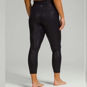 Lululemon align high rise pant 25” *shine